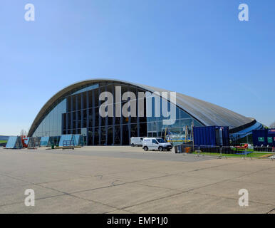 American Air Museum renoviert im Imperial War Museum, Duxford, Cambridgeshire Stockfoto