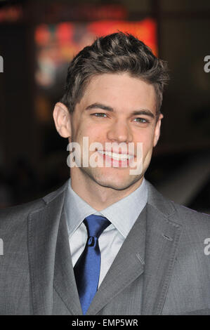 LOS ANGELES, CA - 9. Januar 2012: Jeremy Jordan bei der Weltpremiere seines neuen Films "Joyful Noise" bei Graumans Chinese Theatre in Hollywood. 9. Januar 2012 Los Angeles, CA Stockfoto