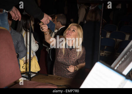 London, UK, 22. April 2015: Gast bei der türkischen Luftwaffe Band an der Central Hall Westminster in London. Foto: Credit: siehe Li/Alamy Live News Stockfoto