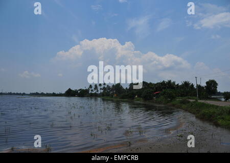 Wunderschöne Aussicht aufs Meer Stockfoto