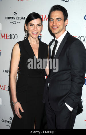 Julianna Margulies und Keith Lieberthal dabei Zeit 100 Gala, Zeit der 100 einflussreichsten Menschen der Welt im Jazz at Lincoln Center am 21. April 2015 in New York City/Picture Alliance Stockfoto