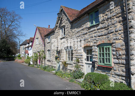 Eine Gasse im Dorf Bidford on Avon, Warwickshire, England Stockfoto