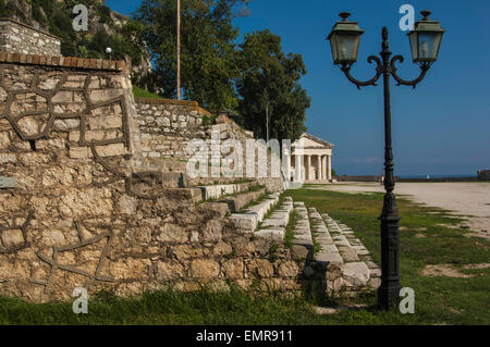 3. Oktober 2006 - alte Festung Korfu/Griechenland Stockfoto