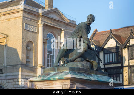 Suffolk-Kriegsdenkmal, Ansicht des Kriegsdenkmals zu Ehren der Soldaten von Suffolk, die im Burenkrieg starben, Bury St. Edmunds, Großbritannien. Stockfoto