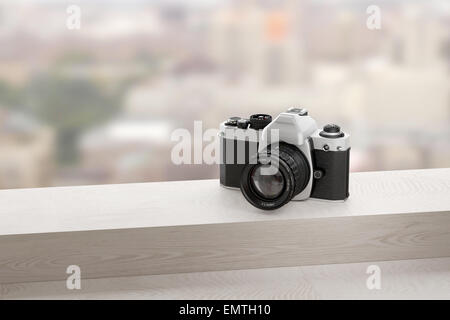 3D-Rendering einer reflex analoge Kamera Stockfoto