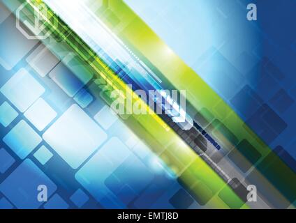 Hi-Tech-Hintergrund abstrakt Glanz. Vektor-design Stock Vektor