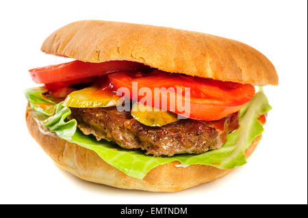 realistisch aussehende hamburger Stockfoto