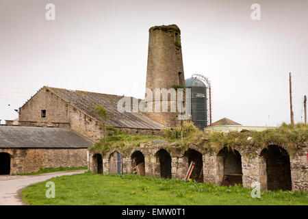 UK, Cumbria, Workington, Schoose, Modell Bauernhof gebaut von John Christian Curwen um 1800 Stockfoto