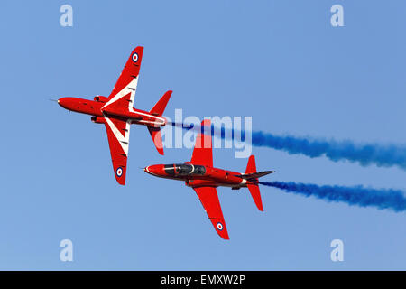 Rote Pfeile Leistung bei MIA 2014 Stockfoto