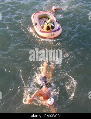 4. Auflage des Roselyn Sanchez Triathlon für ein Lächeln wo: San Juan Puerto Rico, Puerto Rico wenn: 19. Oktober 2014 Stockfoto