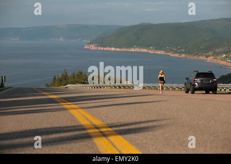 Cabot Trail, Nova Scotia Stockfoto