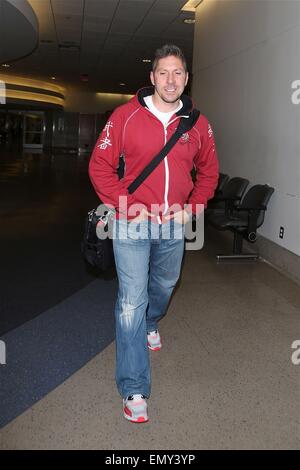 Ray Park, die Darth Maul landet in Los Angeles LAX Featuring gespielt: Ray Park wo: Los Angeles, California, Vereinigte Staaten von Amerika bei: 19. Oktober 2014 Stockfoto