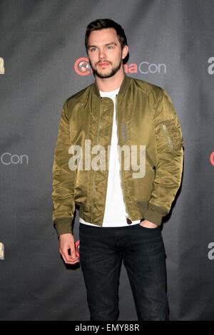 Las Vegas, Nevada. 21. April 2015. Nicholas Hoult kommt 2015 CinemaCon - Warner Bros präsentiert The Big Picture im Caesars Palace Resort and Casino am 21. April 2015 in Las Vegas, Nevada. / Picture Alliance statt © Dpa/Alamy Live-Nachrichten Stockfoto