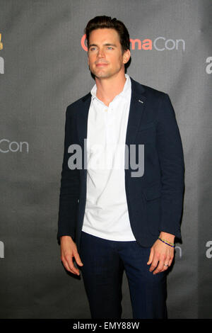 Las Vegas, Nevada. 21. April 2015. Matt Bomer kommt 2015 CinemaCon - Warner Bros präsentiert The Big Picture im Caesars Palace Resort and Casino am 21. April 2015 in Las Vegas, Nevada. / Picture Alliance statt © Dpa/Alamy Live-Nachrichten Stockfoto