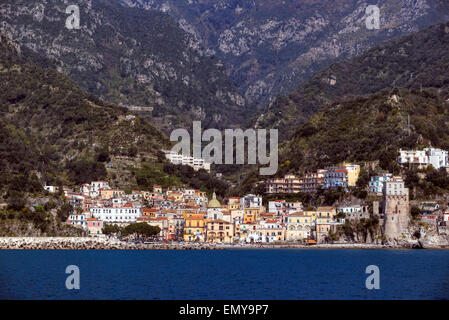 Cetara, Amalfiküste, Kampanien, Italien Stockfoto