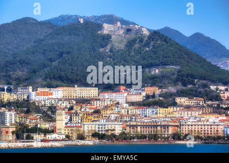 Salerno, Amalfiküste, Kampanien, Italien Stockfoto