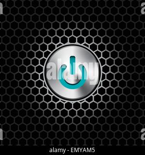 Ein- oder aus-Taste Stock Vektor