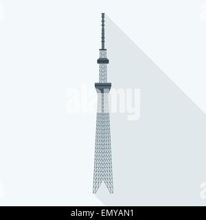 Tokyo Sky Tree Stock Vektor