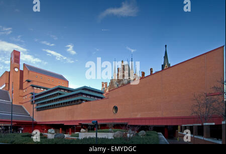 Das Schiff British Library St. Pancras London Sir Colin St John Wilson 1997 Stockfoto