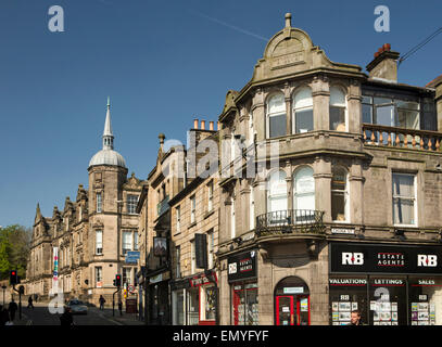 Großbritannien, England, Lancashire, Lancaster, Market Street, späten viktorianischen Architektur Stockfoto