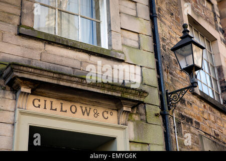Großbritannien, England, Lancashire, Lancaster, Gillow und Company Cabinet Makers Büro Stockfoto