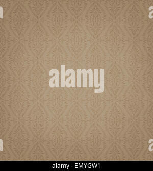 Vintage braun nahtlose Muster Stockfoto