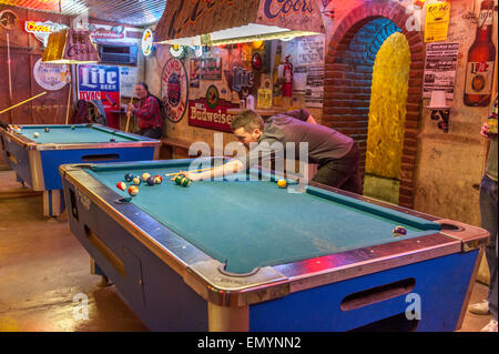 Eisenbahn-Blues Alpine. Texas. USA Stockfoto