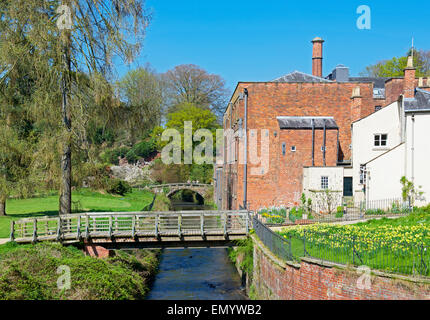 Steinbruch-Bank-Mühle, Styal, Cheshire, England UK Stockfoto