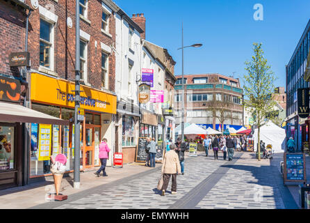 Stadtzentrum Stoke on Trent, Staffordshire England GB UK EU Europa Stockfoto