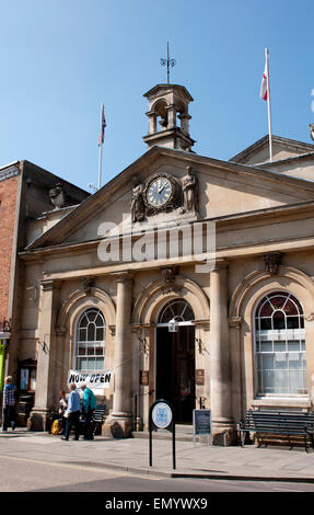 Rathaus, Hauptstraße, Tewkesbury, Gloucestershire, England, Vereinigtes Königreich Stockfoto