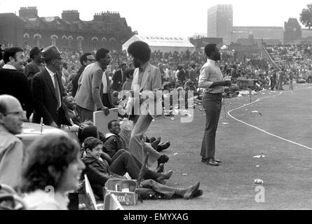 England-West Indies im Oval. Juli 1973 Stockfoto