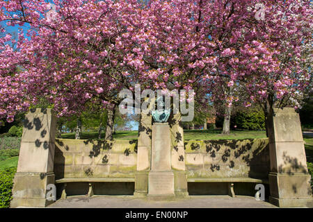 Frühling im Arboretum-Park im Stadtzentrum von Nottingham, Nottinghamshire, England UK Stockfoto