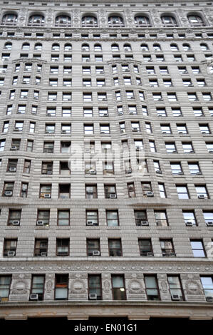 Flat Iron Building, das weltweit erste Hochhaus in New York city Stockfoto