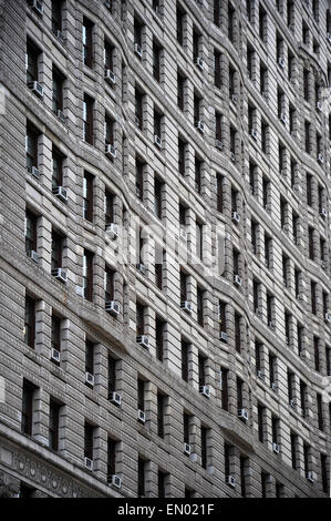 Flat Iron Building, das weltweit erste Hochhaus in New York city Stockfoto