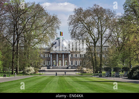 Königlichen Schloss von Laeken / königliche Schloss Laken, offizielle Residenz von Philippe, König der Belgier und der königlichen Familie Stockfoto