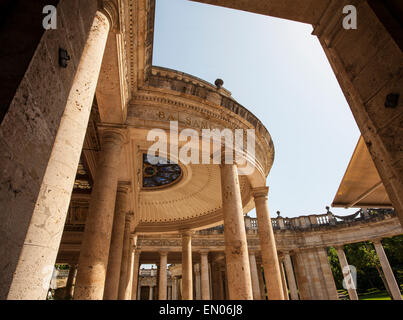 Bild von TermeTettuccio in Montecatini Terme zwischen Lucca und Florenz in der Provinz Pistoia in der Toskana. Das Spa ist eines der bekanntesten in Italien Stockfoto