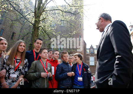 Den Haag, Niederlande. 24. April 2015.  Bildnachweis: Willem Aires/Alamy Live-Nachrichten Stockfoto