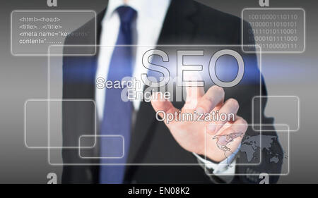 SEO-Konzept Stockfoto