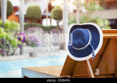 Entspannung im Luxushotel Stockfoto