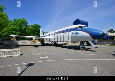 Elvis Presleys Privat-Jet, Lisa Marie Stockfoto