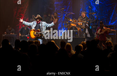 Toby Keith erklingt in Austin City Limits Live (Live-ACL) in Austin, Texas am 16. April 2015. Stockfoto