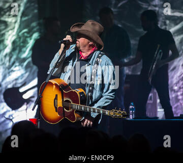 Toby Keith erklingt in Austin City Limits Live (Live-ACL) in Austin, Texas am 16. April 2015. Stockfoto