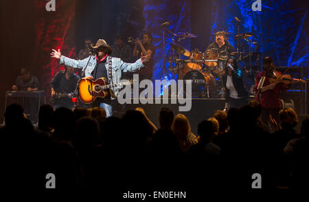 Toby Keith erklingt in Austin City Limits Live (Live-ACL) in Austin, Texas am 16. April 2015. Stockfoto