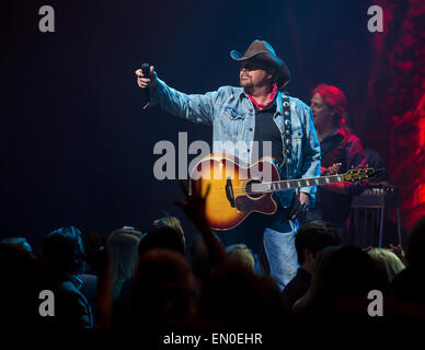 Toby Keith erklingt in Austin City Limits Live (Live-ACL) in Austin, Texas am 16. April 2015. Stockfoto