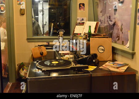 Sun Records Museum in Memphis, Tennessee Stockfoto