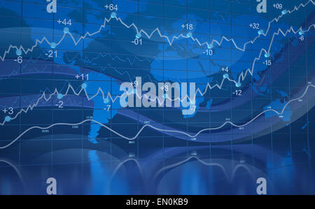 Business-Konzept-Hintergrund Stockfoto