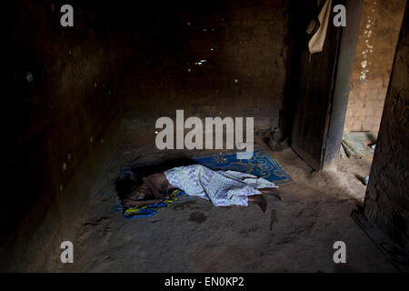 mangelnde medizinische Versorgung in Zentralafrikanische Republik Stockfoto