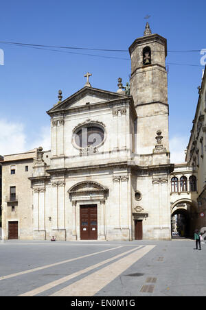 Basilika Esglesia De La Mare de Deu De La Merce ich Sant Miquel Arcangel, Barcelona, Katalonien, Spanien Stockfoto