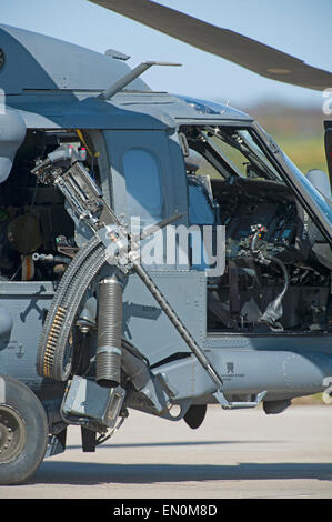 HH - 60G Pave Hawk ist ein mittlerer Aufzug Bekämpfung Such- und Rettungshubschrauber (CSAR).   SCO 9686. Stockfoto