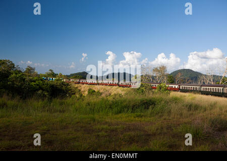 Kuranda Railway Tour, Kuranda, Cairns, Australien Stockfoto